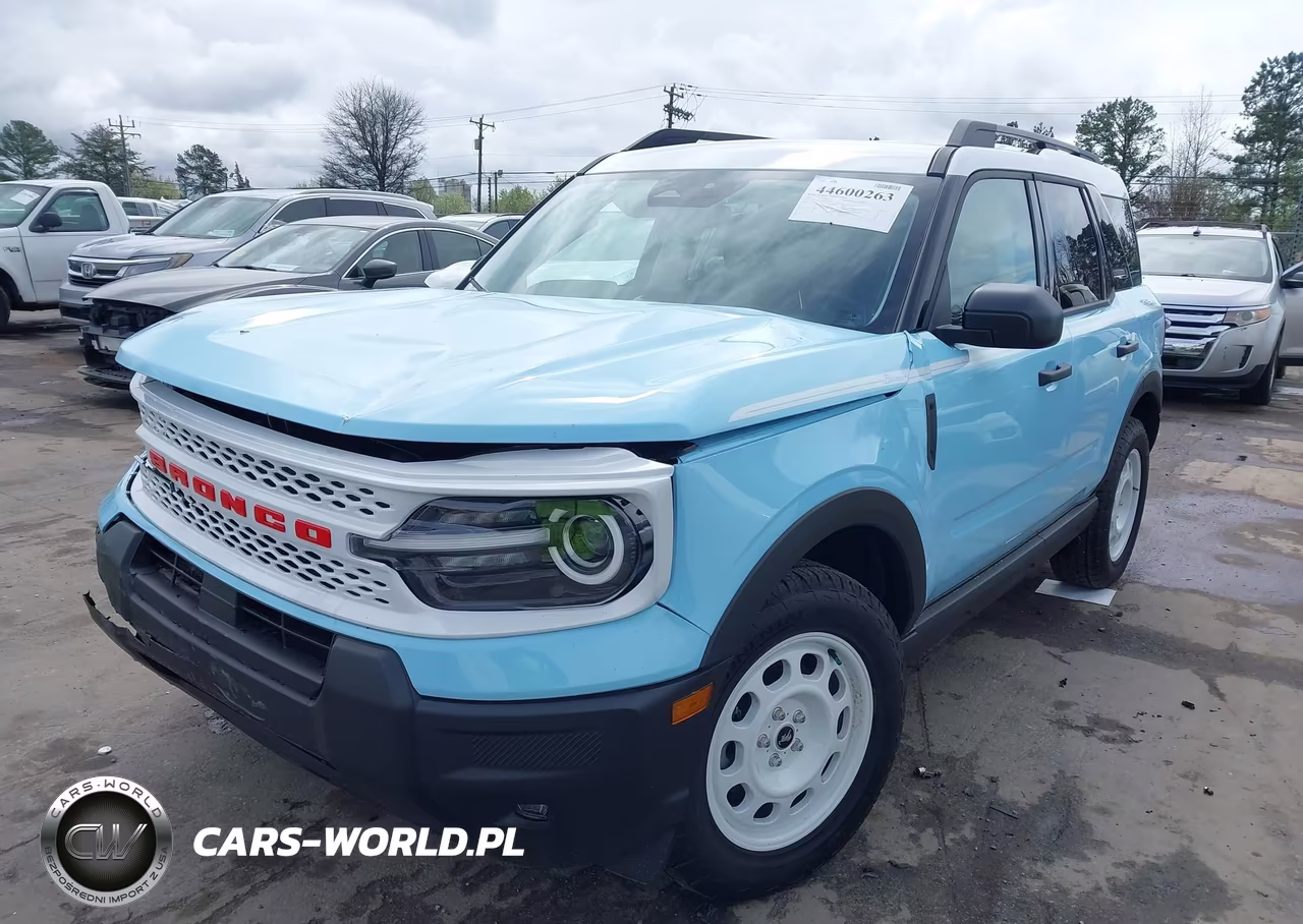 2025 Ford Bronco Sport Heritage VIN:3FMCR9GN1SRF32199 - 2