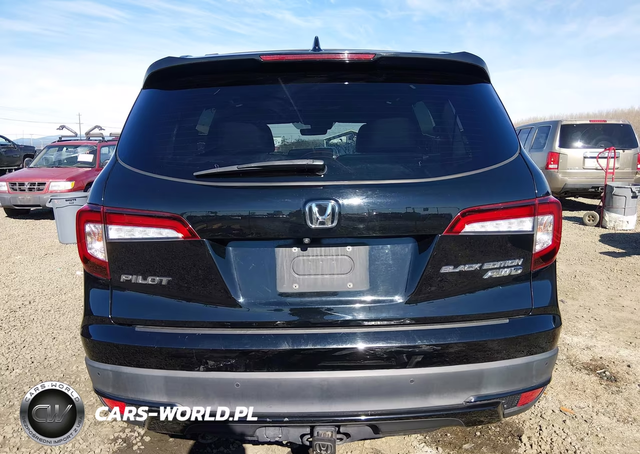 2020 Honda Pilot Awd Black Edition VIN:5FNYF6H75LB000510 - 17