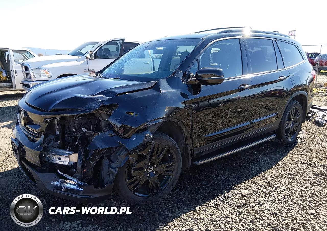 2020 Honda Pilot Awd Black Edition VIN:5FNYF6H75LB000510 - 2