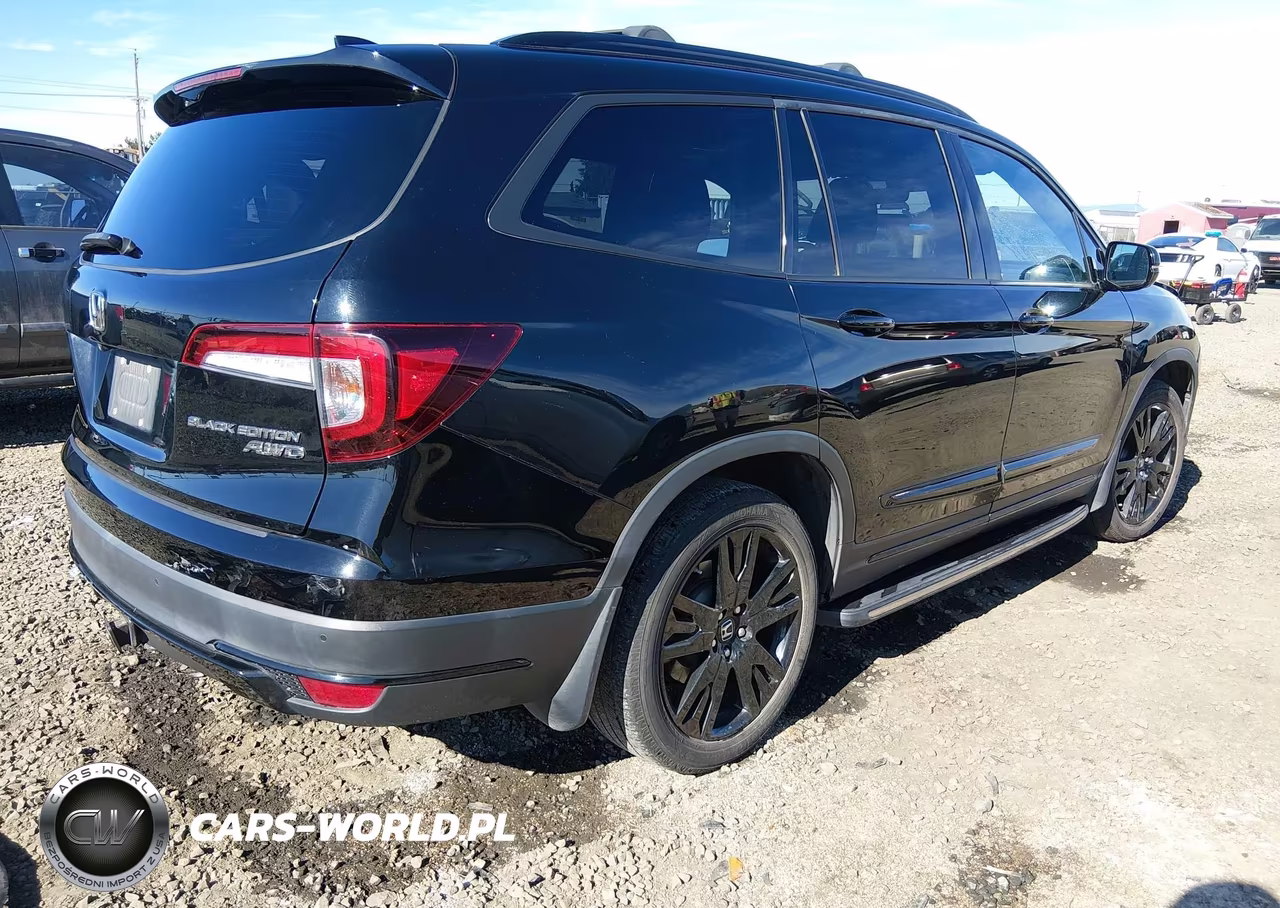2020 Honda Pilot Awd Black Edition VIN:5FNYF6H75LB000510 - 4