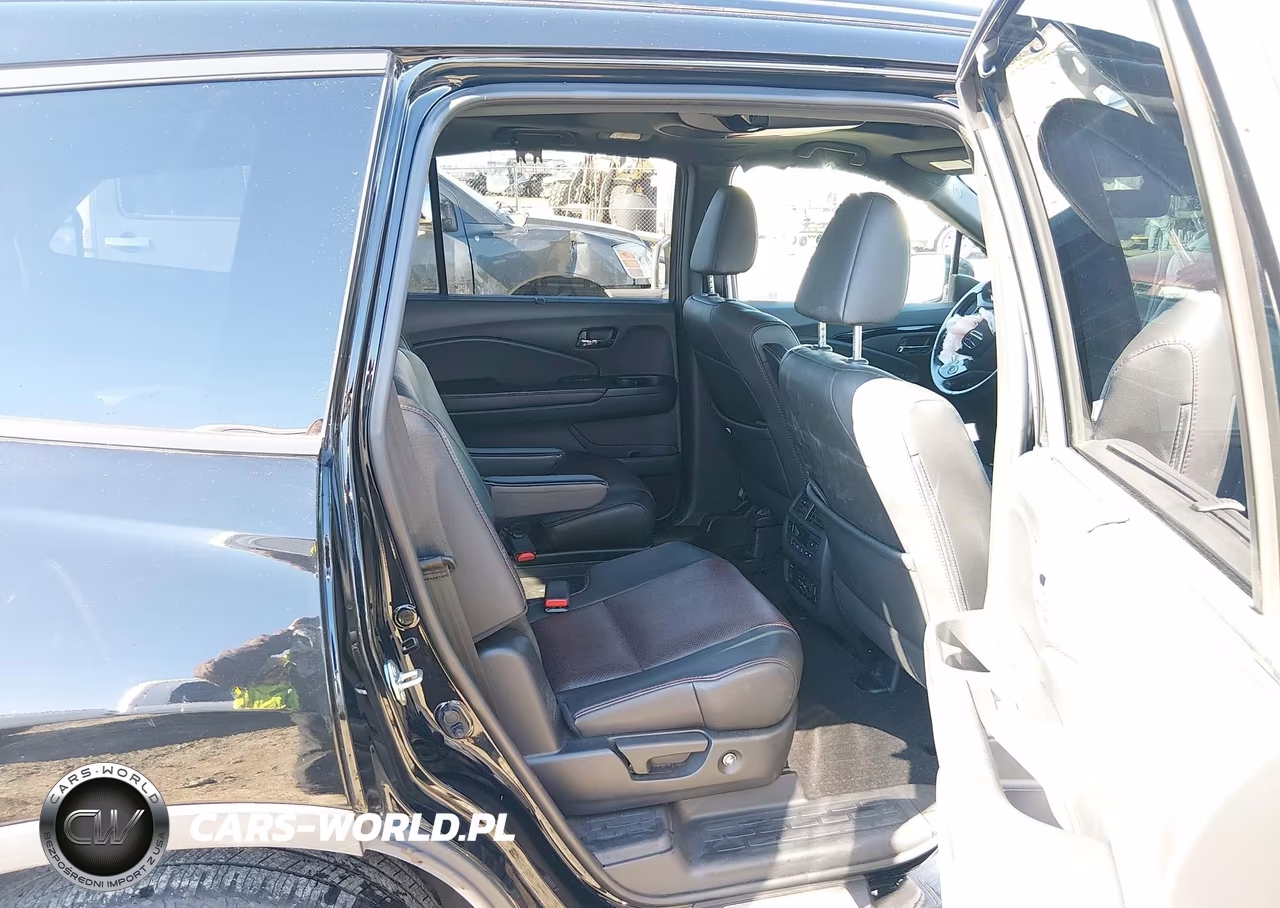 2020 Honda Pilot Awd Black Edition VIN:5FNYF6H75LB000510 - 8