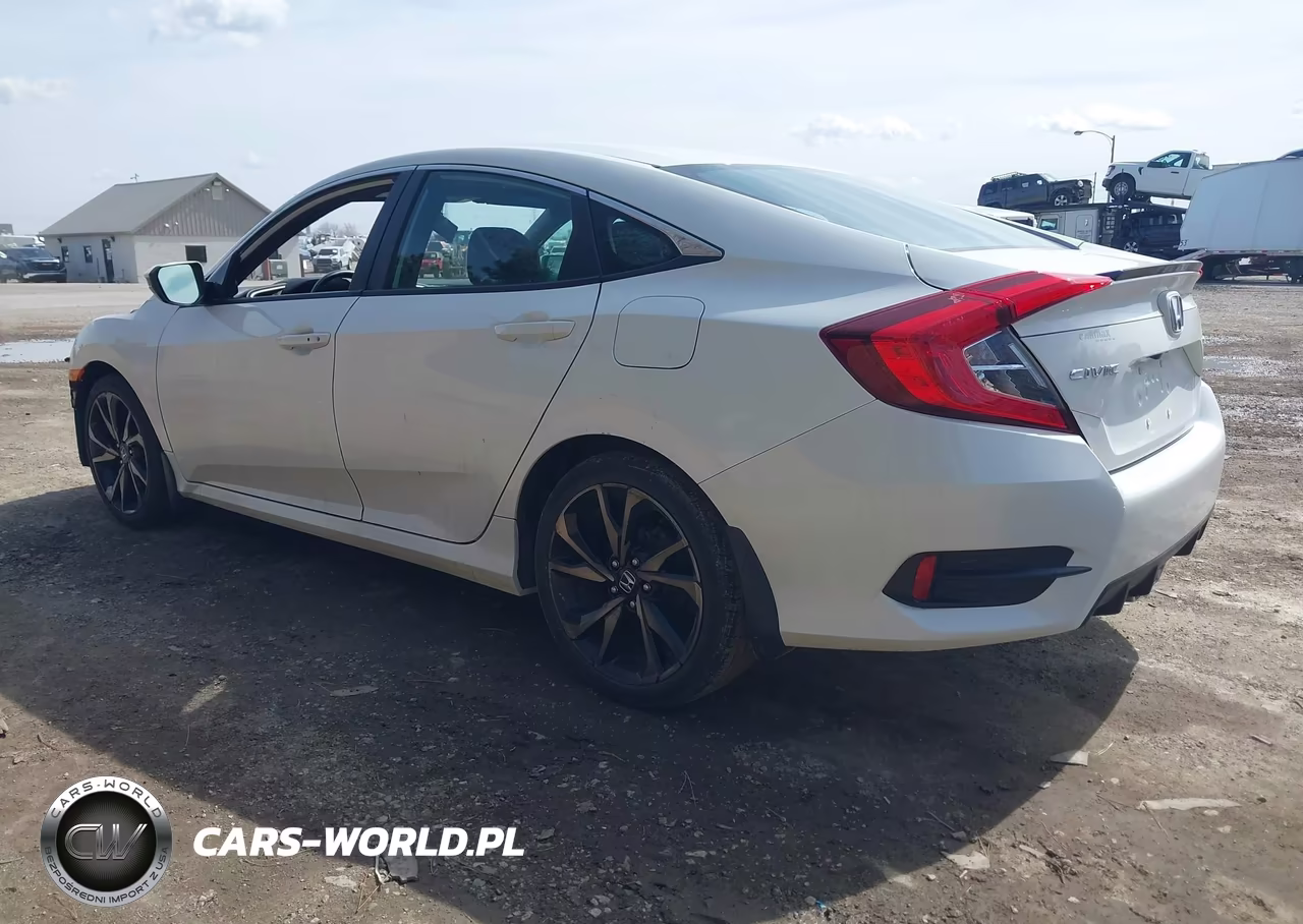2020 Honda Civic Sport VIN:2HGFC2F8XLH561219 - 3