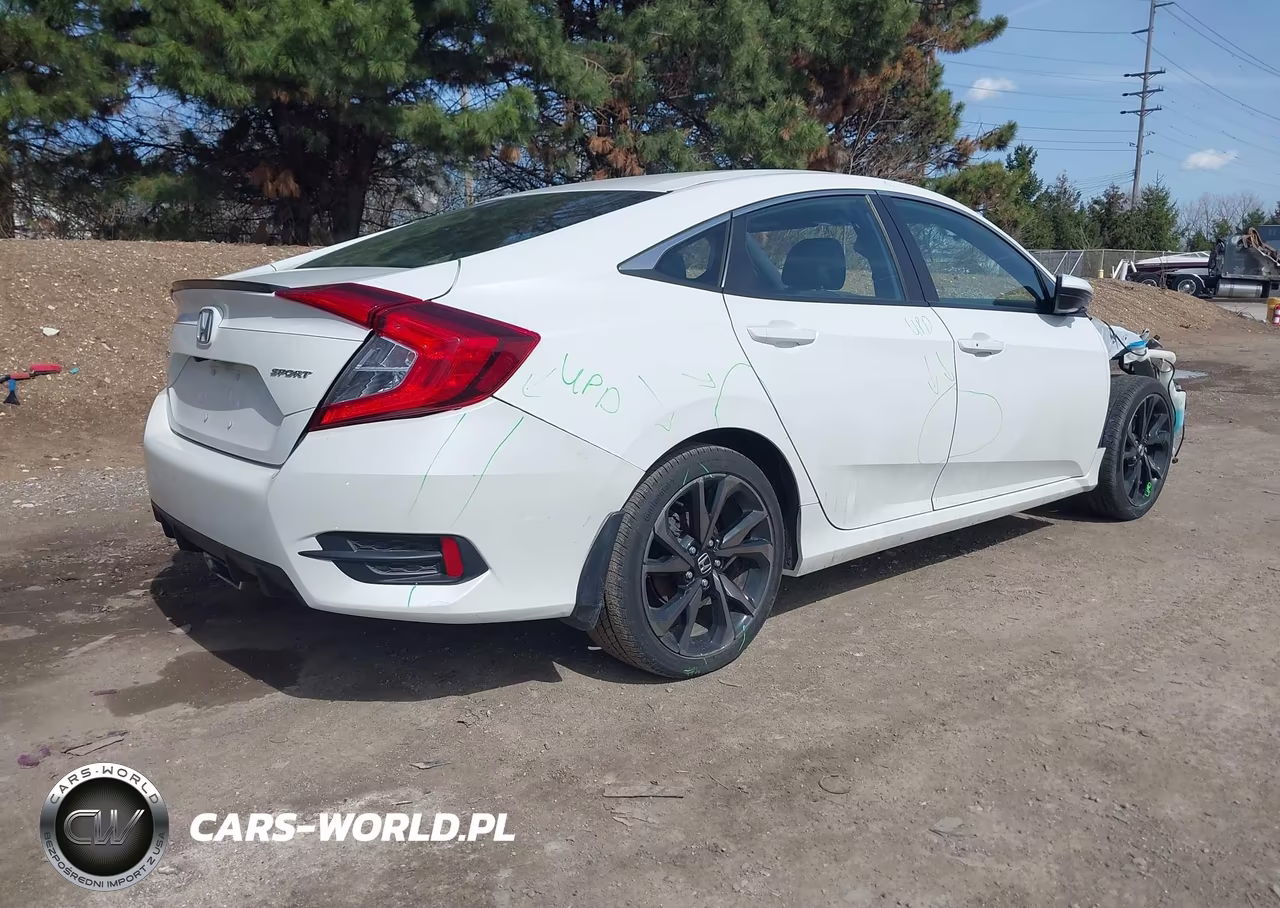 2020 Honda Civic Sport VIN:2HGFC2F8XLH561219 - 4