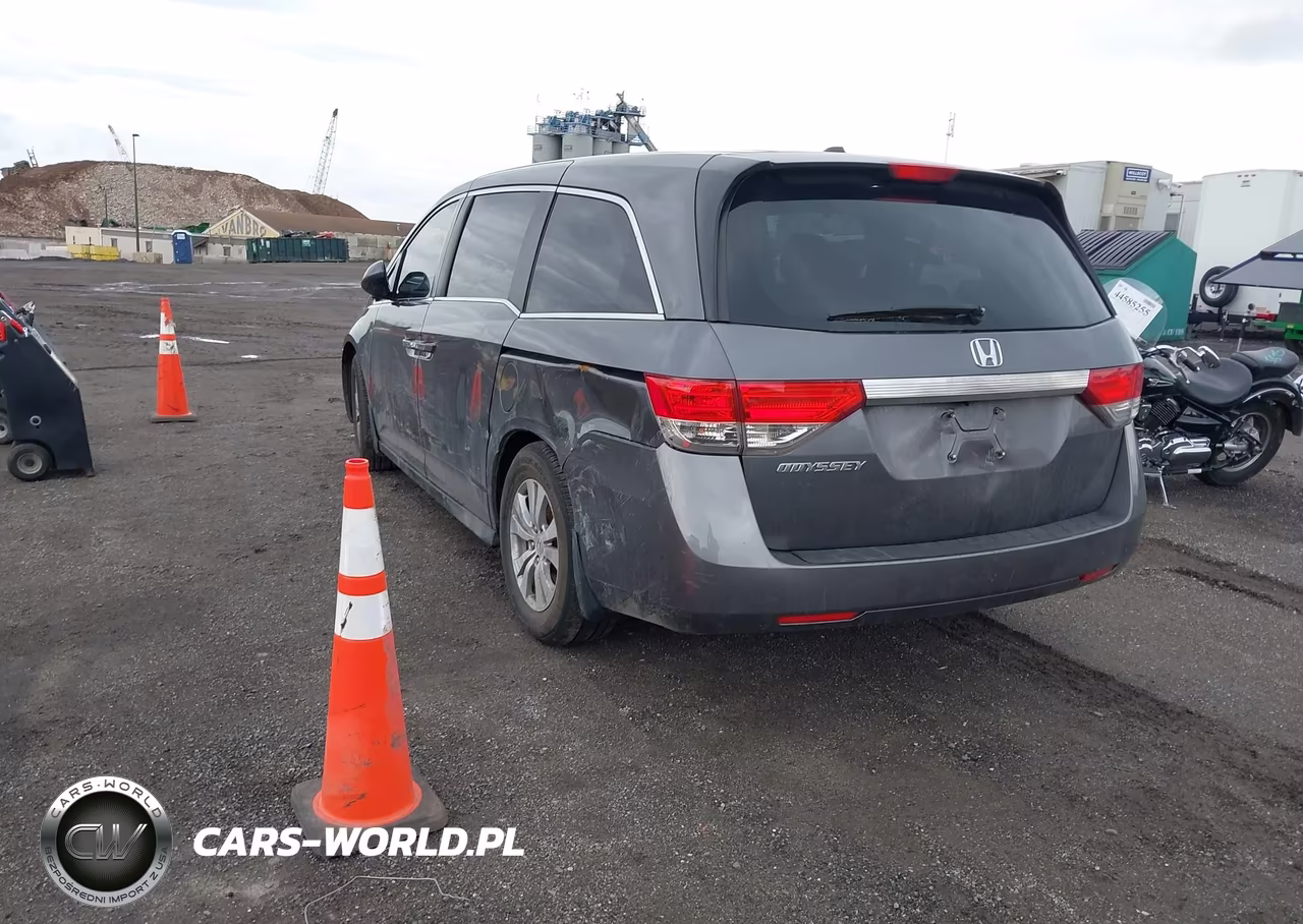 2015 Honda Odyssey Ex-L VIN:5FNRL5H65FB014250 - 3