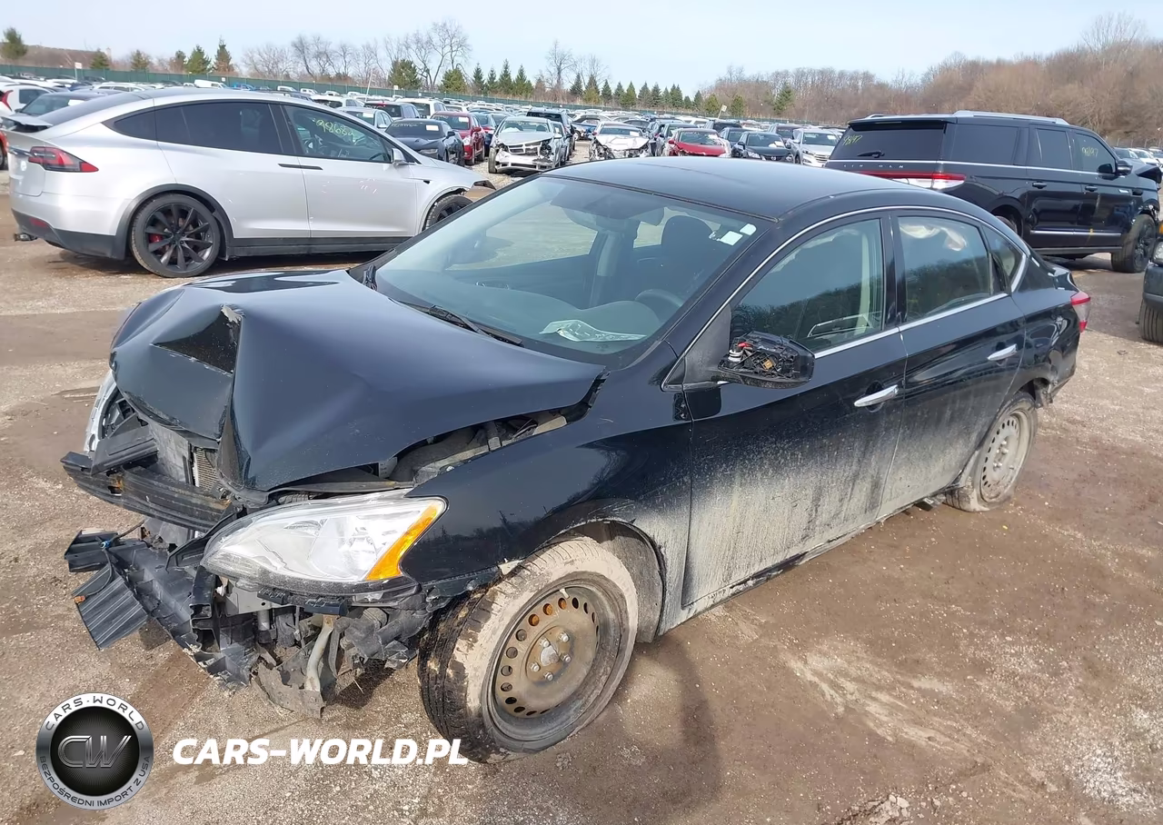 2015 Nissan Sentra S VIN:3N1AB7AP6FY244627 - 2