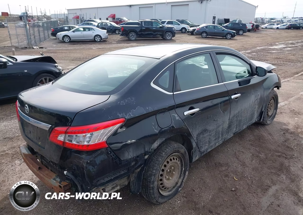 2015 Nissan Sentra S VIN:3N1AB7AP6FY244627 - 4