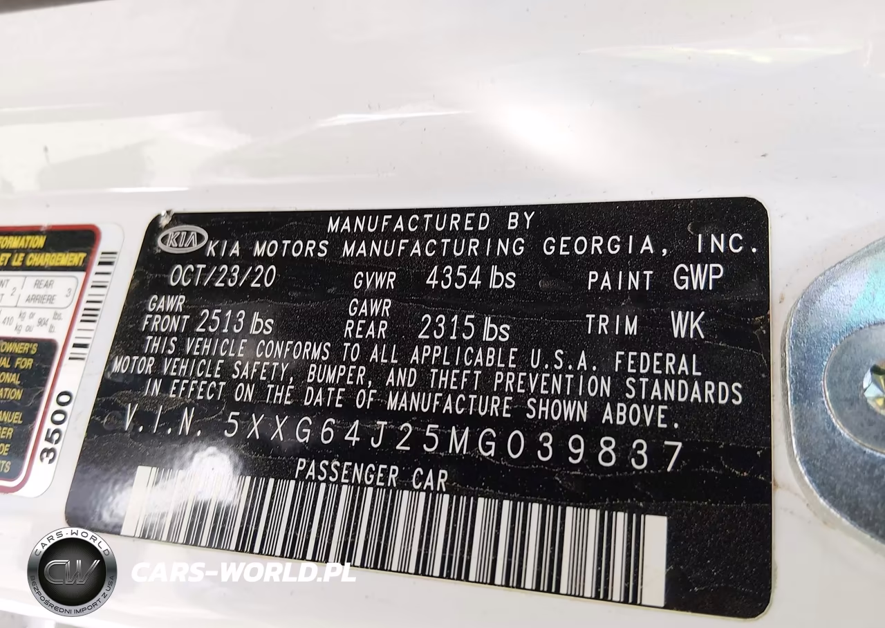 2021 Kia K5 Gt-Line VIN:5XXG64J25MG039837 - 9