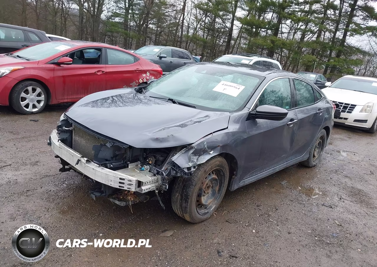 2019 Honda Civic Lx VIN:2HGFC2F68KH577710 - 2