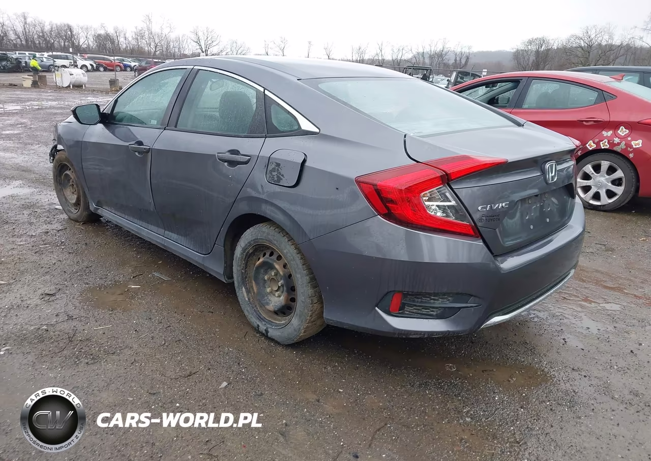 2019 Honda Civic Lx VIN:2HGFC2F68KH577710 - 3