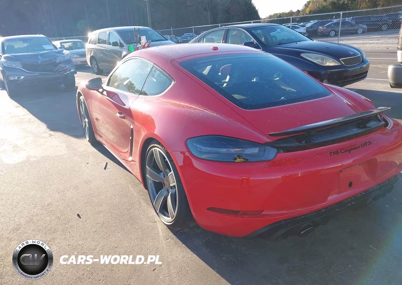2022 Porsche 718 Cayman Gts 4.0 VIN:WP0AD2A82NS268259 - 3