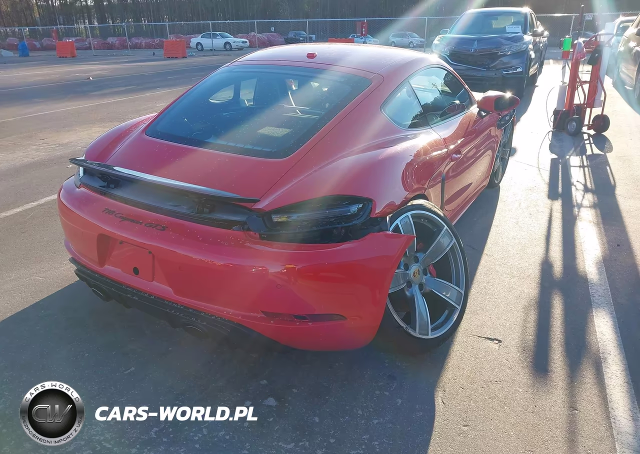 2022 Porsche 718 Cayman Gts 4.0 VIN:WP0AD2A82NS268259 - 4