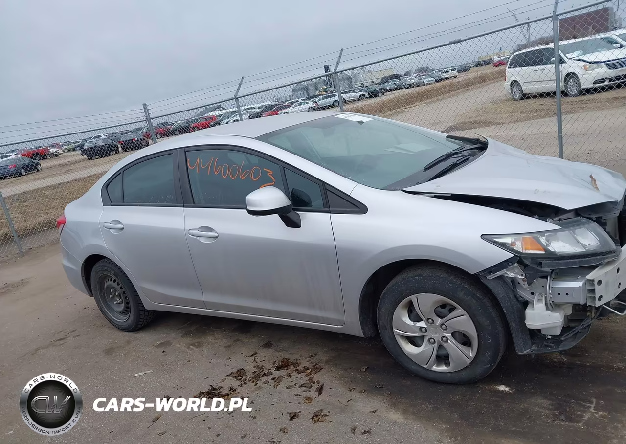2013 Honda Civic Lx VIN:19XFB2F59DE099854 - 13