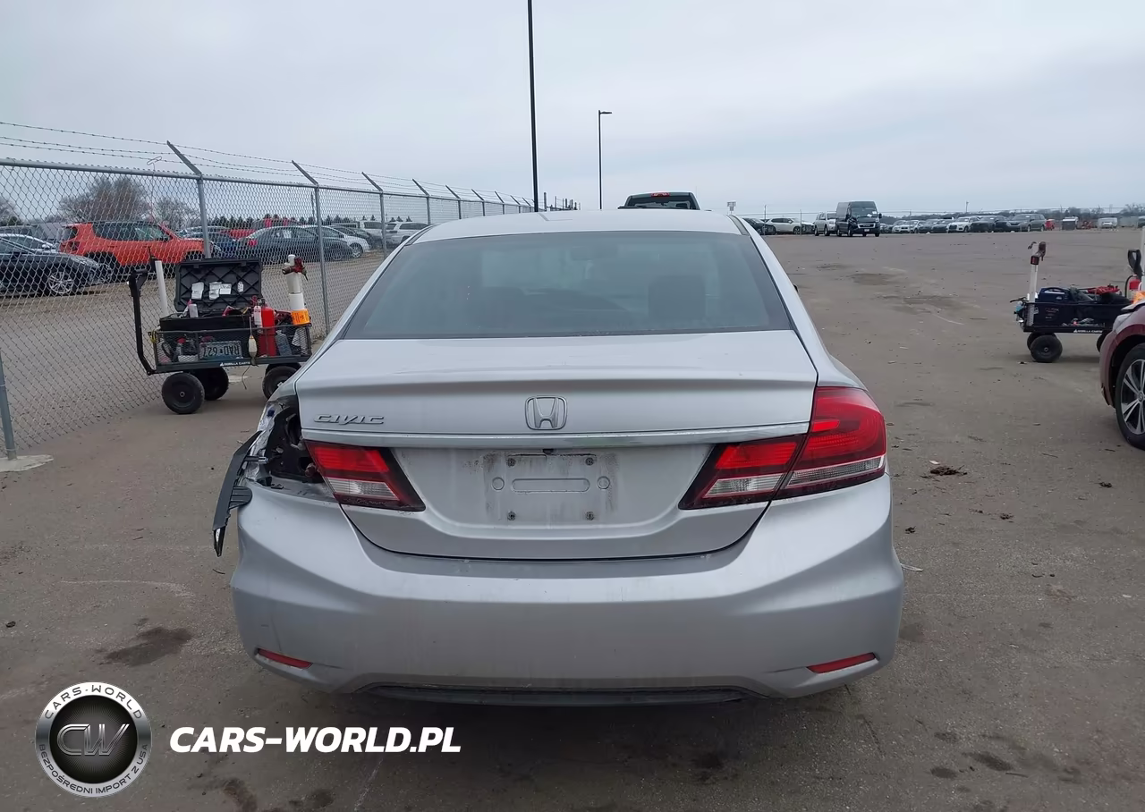 2013 Honda Civic Lx VIN:19XFB2F59DE099854 - 16