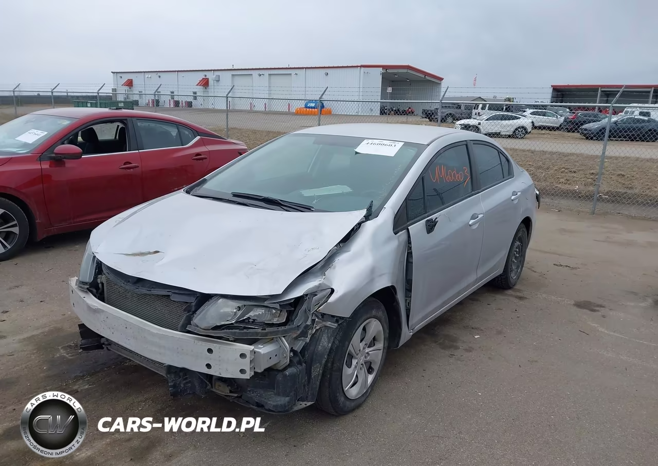 2013 Honda Civic Lx VIN:19XFB2F59DE099854 - 2