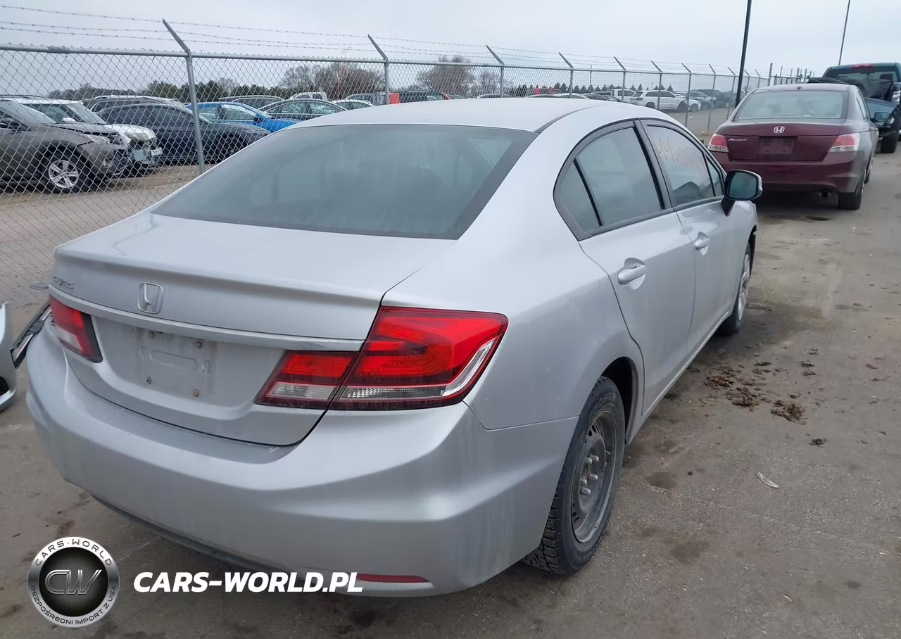 2013 Honda Civic Lx VIN:19XFB2F59DE099854 - 4