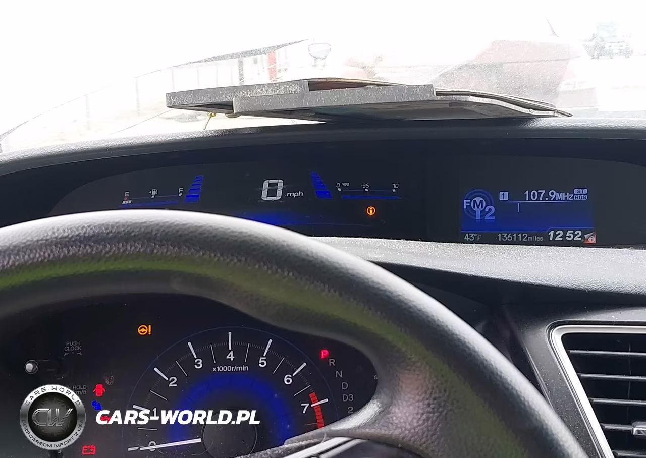 2013 Honda Civic Lx VIN:19XFB2F59DE099854 - 7