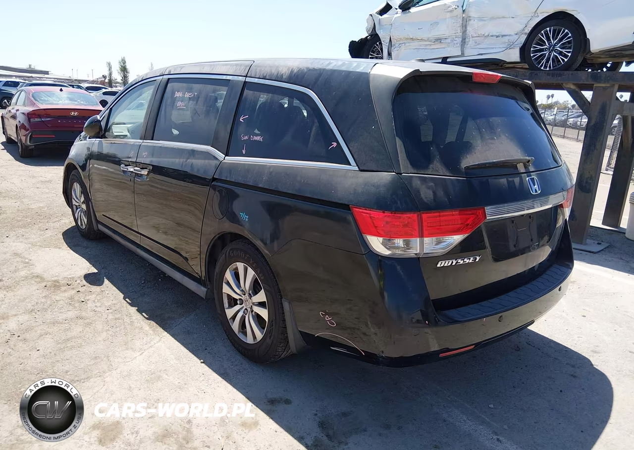 2014 Honda Odyssey Ex-L VIN:5FNRL5H65EB083096 - 3