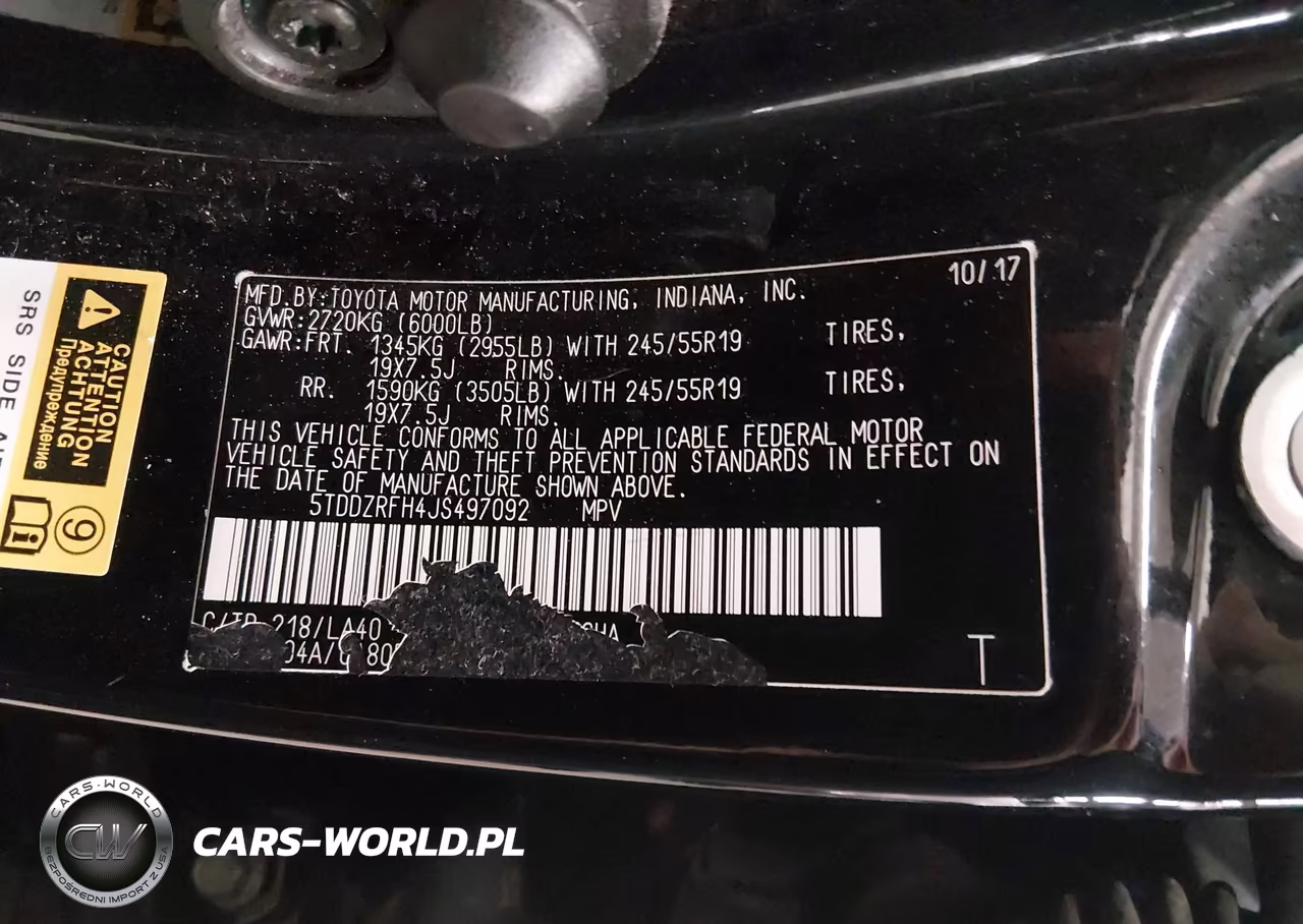 2018 Toyota Highlander Limited VIN:5TDDZRFH4JS497092 - 9