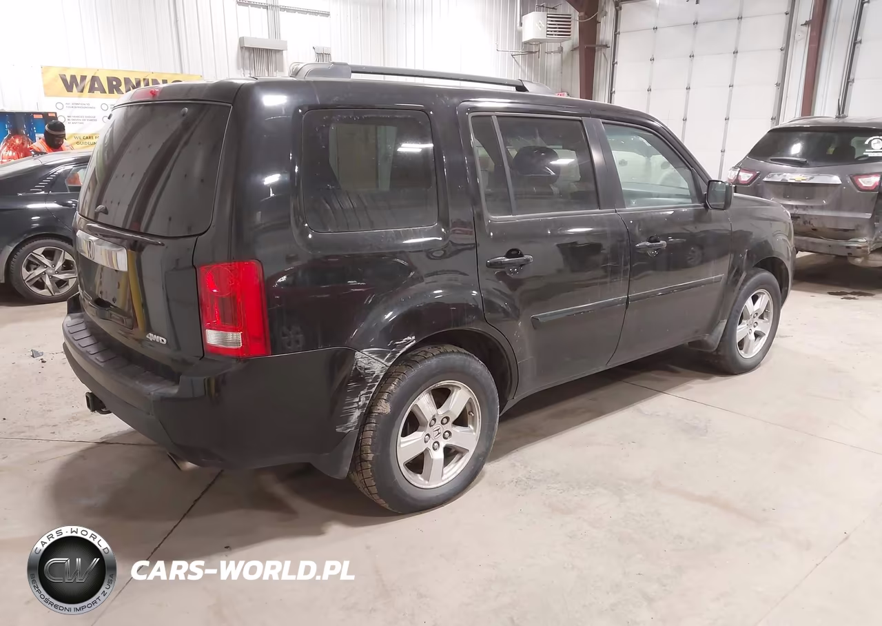 2009 Honda Pilot Ex-L VIN:5FNYF48689B026894 - 4
