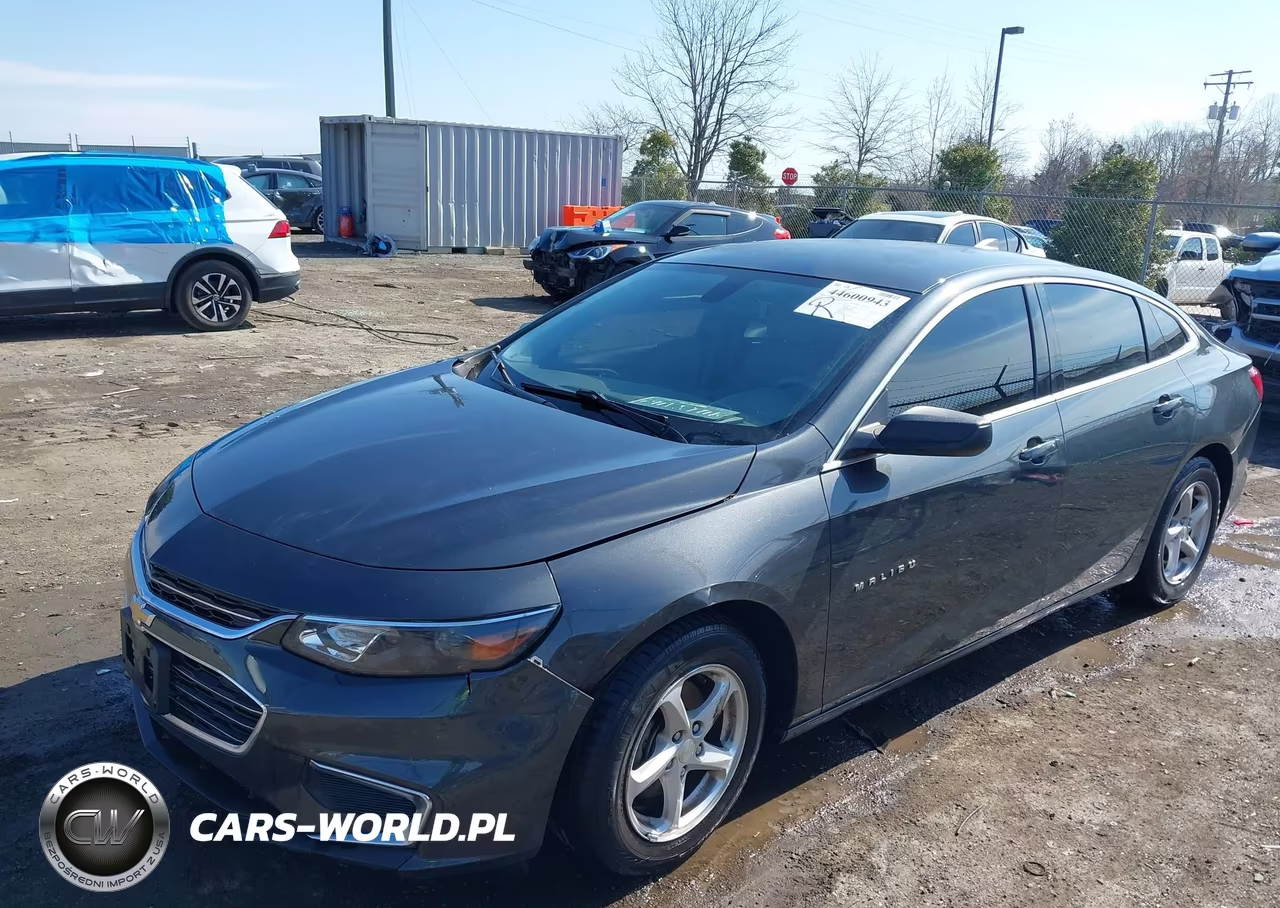 2017 Chevrolet Malibu Ls VIN:1G1ZB5ST2HF107915 - 2