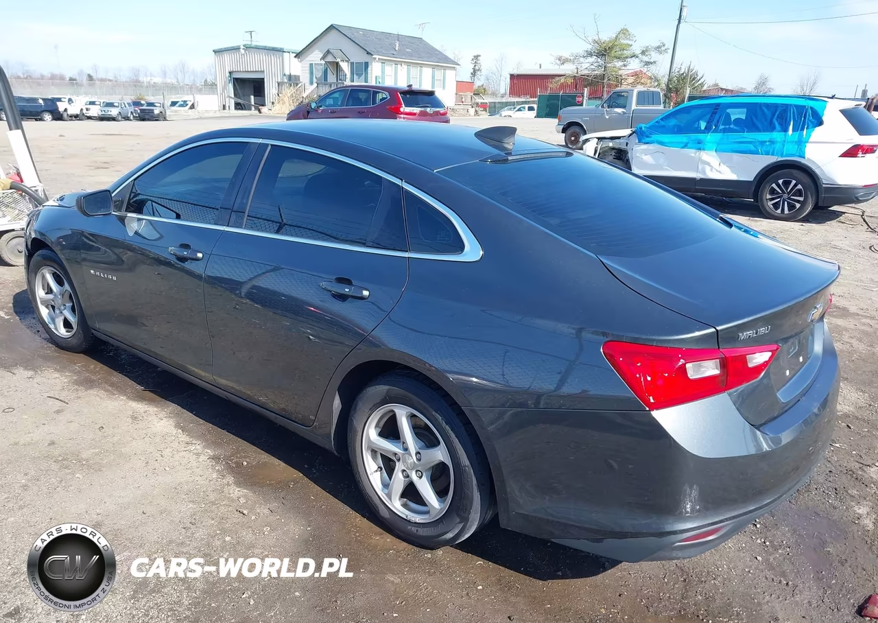 2017 Chevrolet Malibu Ls VIN:1G1ZB5ST2HF107915 - 3