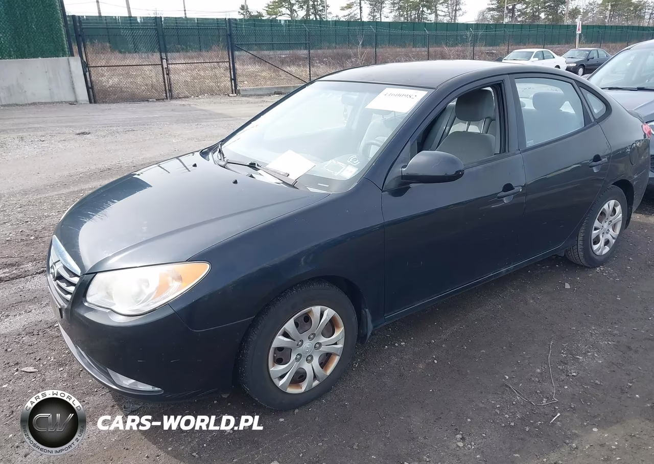 2010 Hyundai Elantra Gls VIN:KMHDU4AD9AU898375 - 2