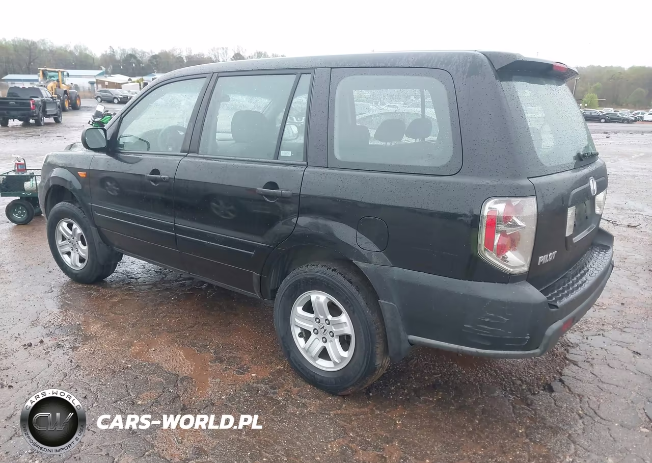 2007 Honda Pilot Lx VIN:5FNYF28127B009207 - 3