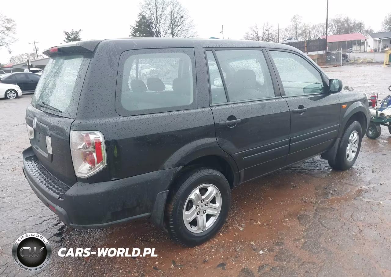 2007 Honda Pilot Lx VIN:5FNYF28127B009207 - 4