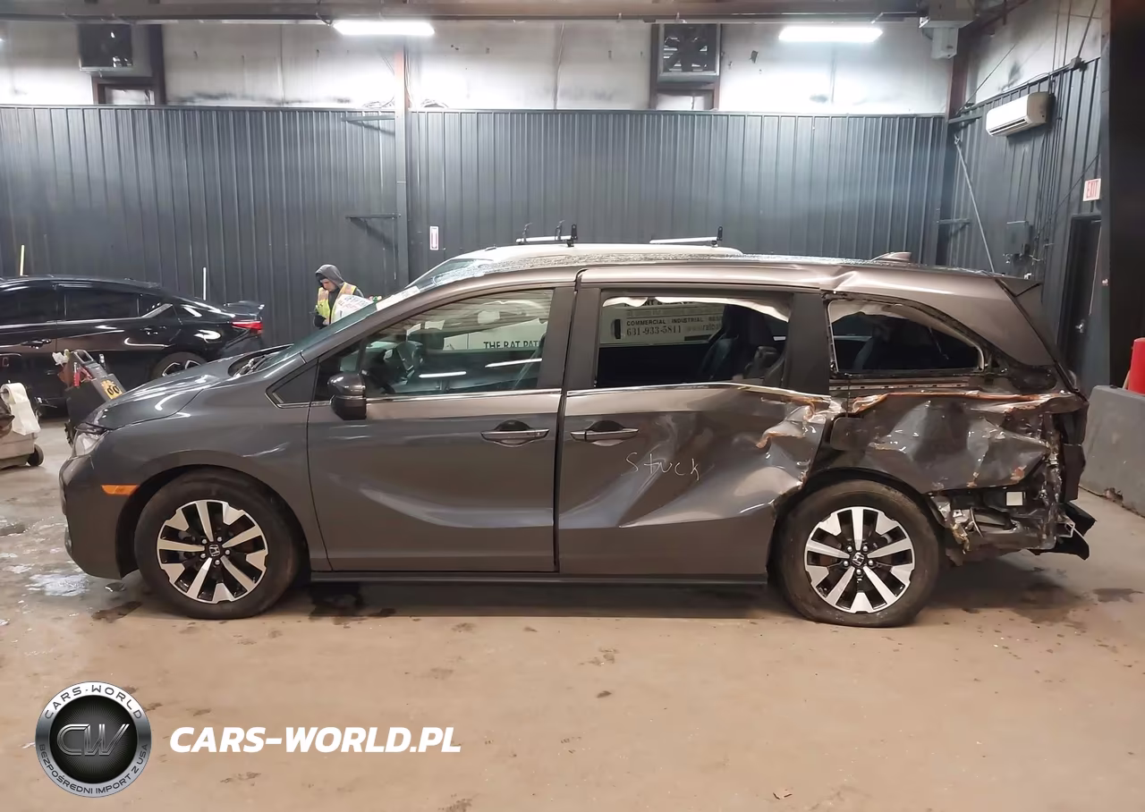 2025 Honda Odyssey Ex-L VIN:5FNRL6H60SB047656 - 14