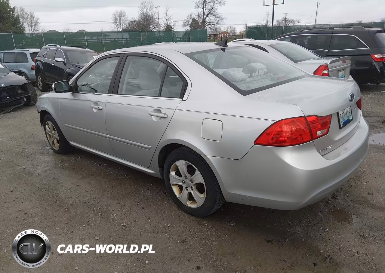 2009 Kia Optima Lx VIN:KNAGE228395293632 - 3