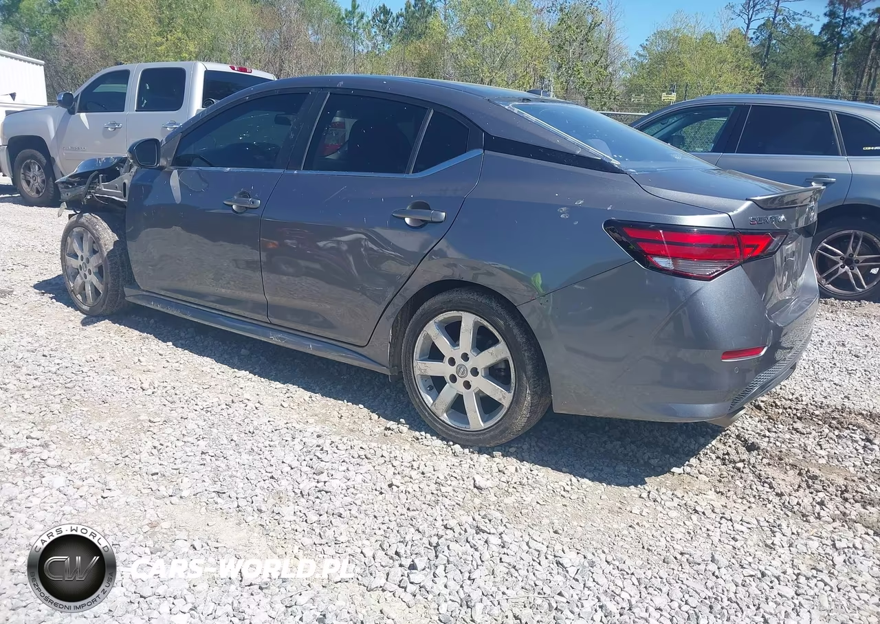2021 Nissan Sentra Sr Xtronic Cvt VIN:3N1AB8DV3MY200971 - 3