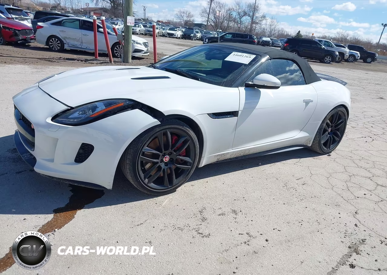 2014 Jaguar F-Type V8 S VIN:SAJWA6GL2EMK08683 - 2