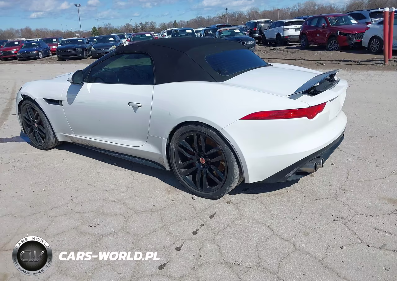 2014 Jaguar F-Type V8 S VIN:SAJWA6GL2EMK08683 - 3