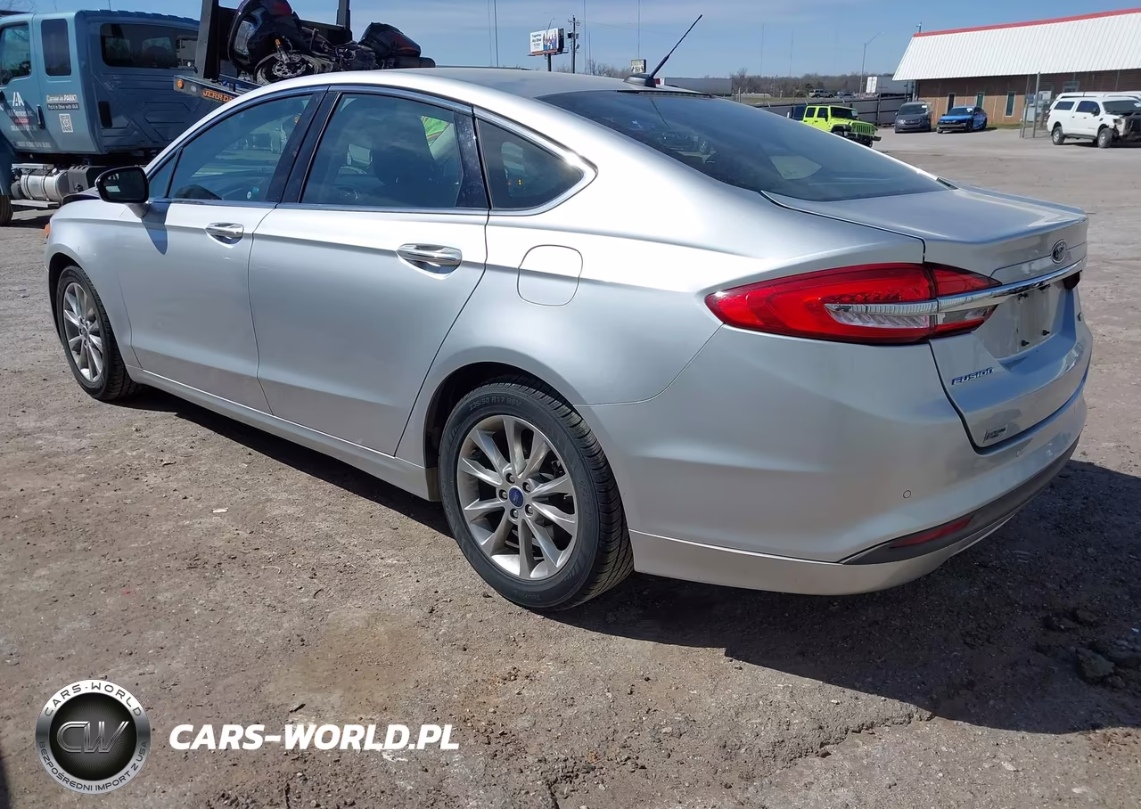 2017 Ford Fusion Se VIN:3FA6P0HD2HR348896 - 3