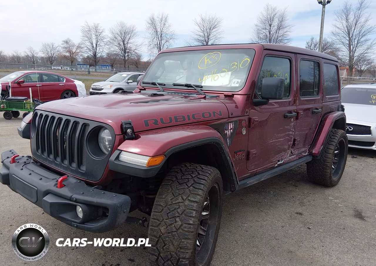 2021 Jeep Wrangler Unlimited Rubicon 4X4 VIN:1C4HJXFG5MW711614 - 2