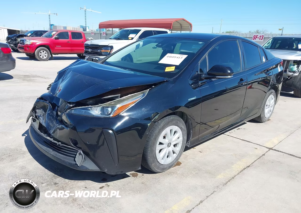 2019 Toyota Prius Le VIN:JTDKARFU5K3077310 - 2
