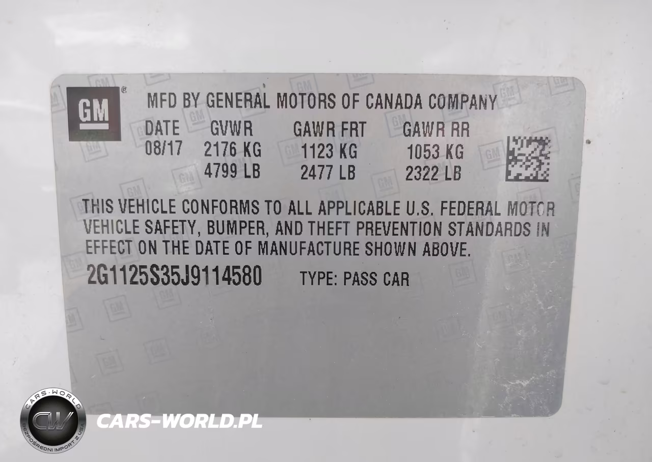 2018 Chevrolet Impala 2Lz VIN:2G1125S35J9114580 - 9