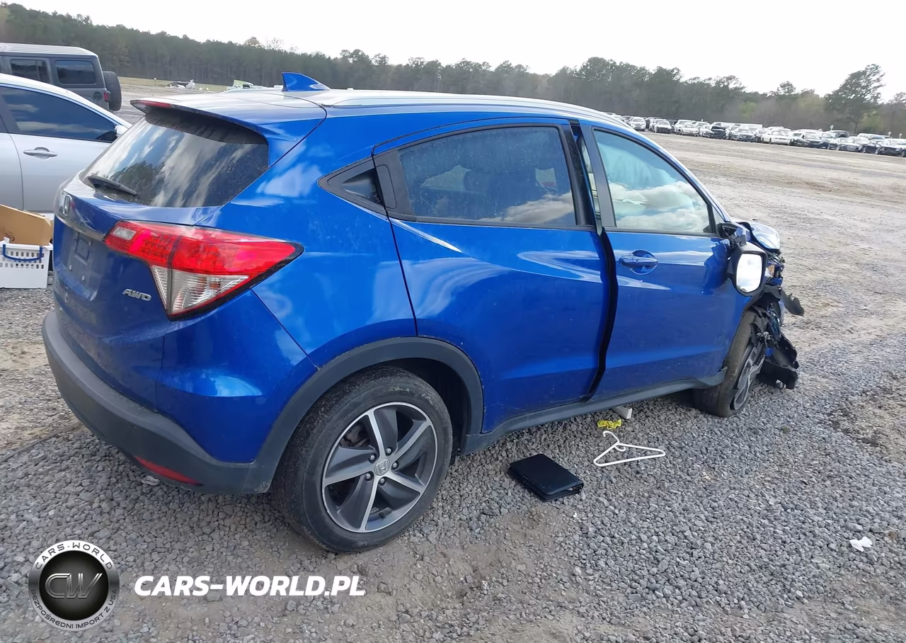 2021 Honda Hr-V Awd Ex-L VIN:3CZRU6H7XMM739907 - 4