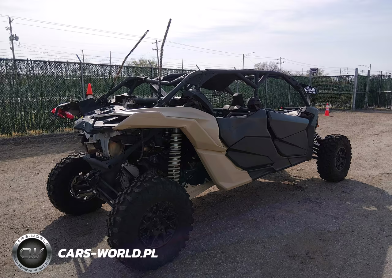2023 Can-Am Maverick X3 Max Rs Turbo Rr VIN:3JBVKAV4XPE000786 - 4
