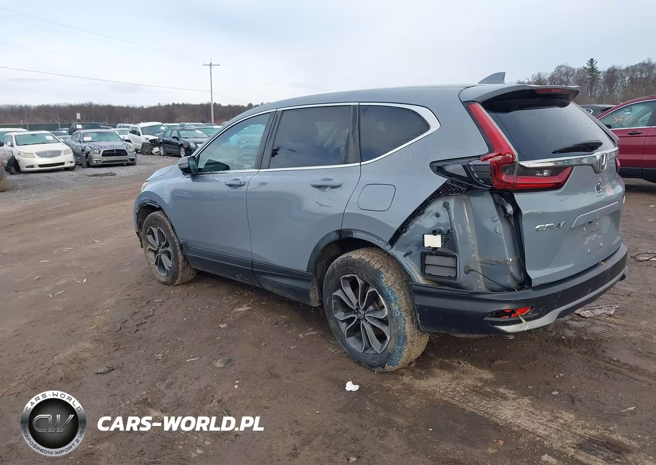 2021 Honda Cr-V Awd Ex VIN:5J6RW2H55MA010678 - 3