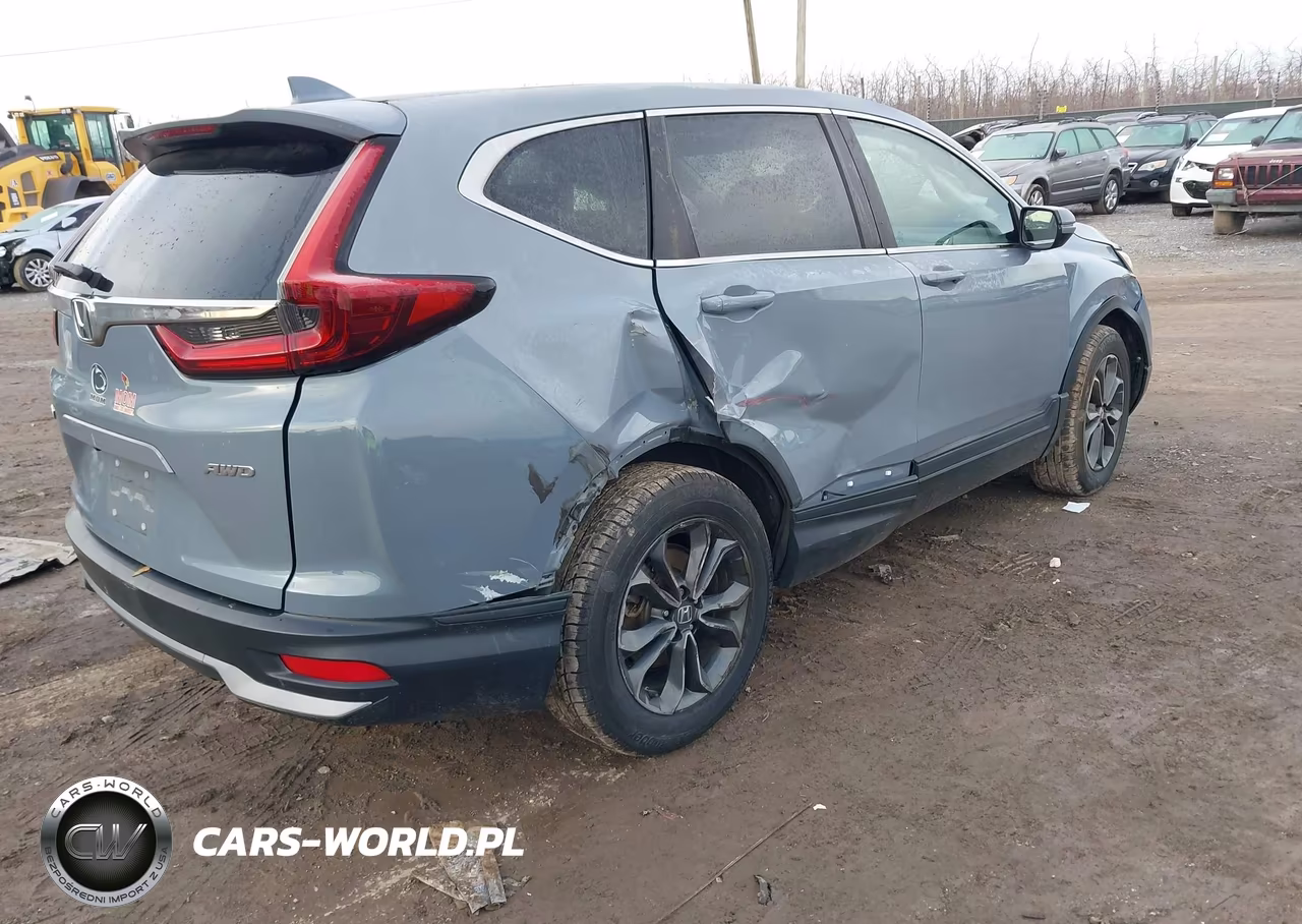 2021 Honda Cr-V Awd Ex VIN:5J6RW2H55MA010678 - 4