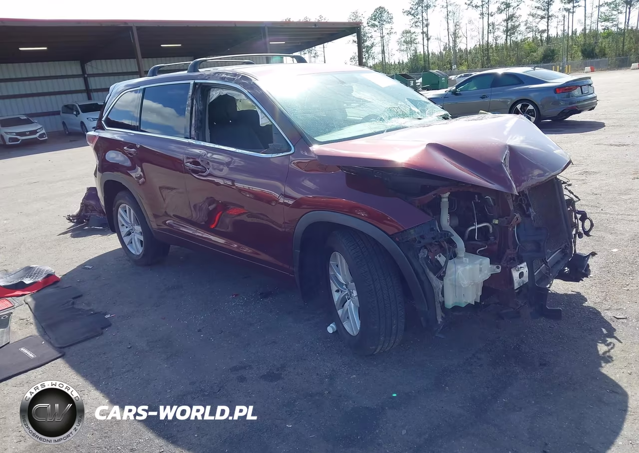 2015 Toyota Highlander Le V6 – zdjęcie 1 z 17