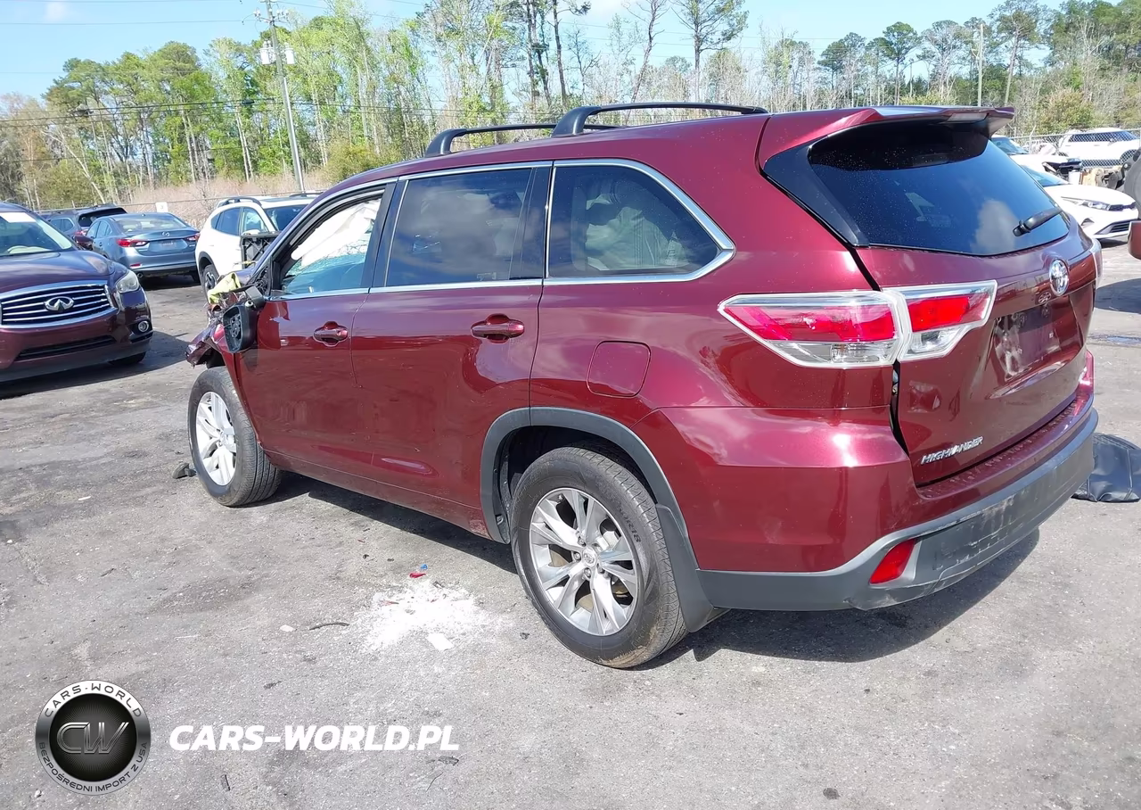 2015 Toyota Highlander Le V6 VIN:5TDBKRFH4FS075181 - 3