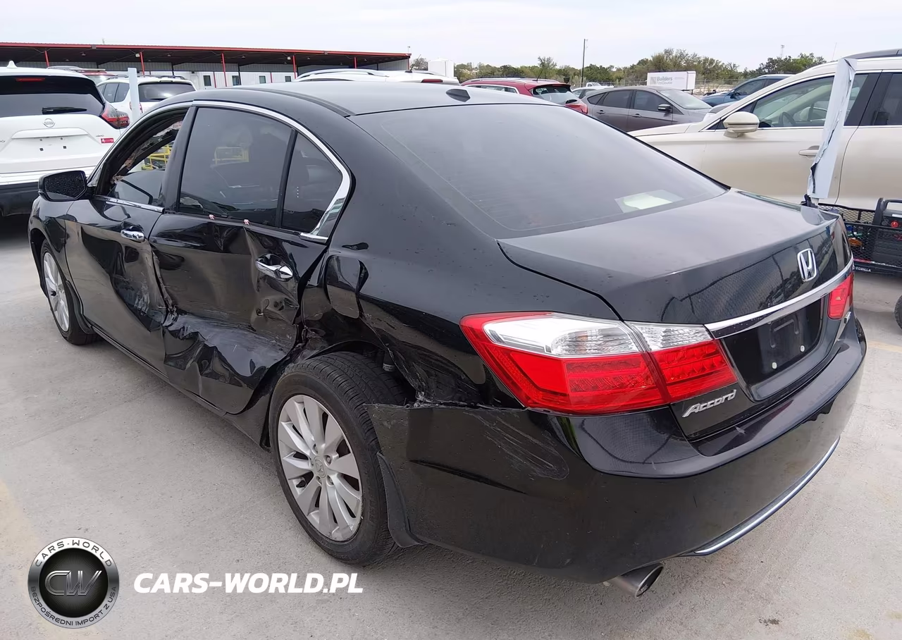 2013 Honda Accord Ex-L V-6 VIN:1HGCR3F8XDA036653 - 3