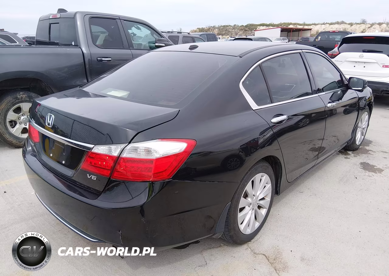 2013 Honda Accord Ex-L V-6 VIN:1HGCR3F8XDA036653 - 4