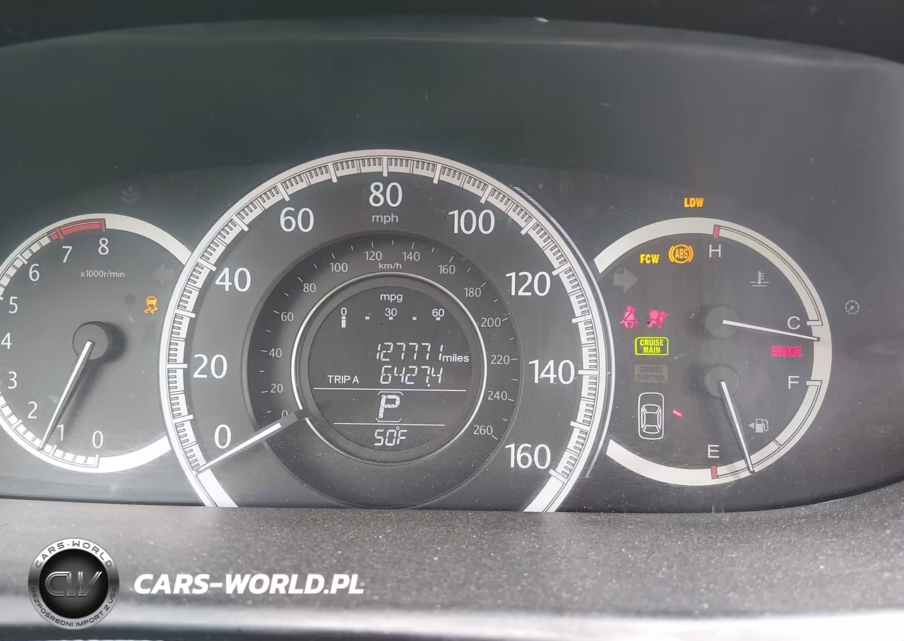 2013 Honda Accord Ex-L V-6 VIN:1HGCR3F8XDA036653 - 7