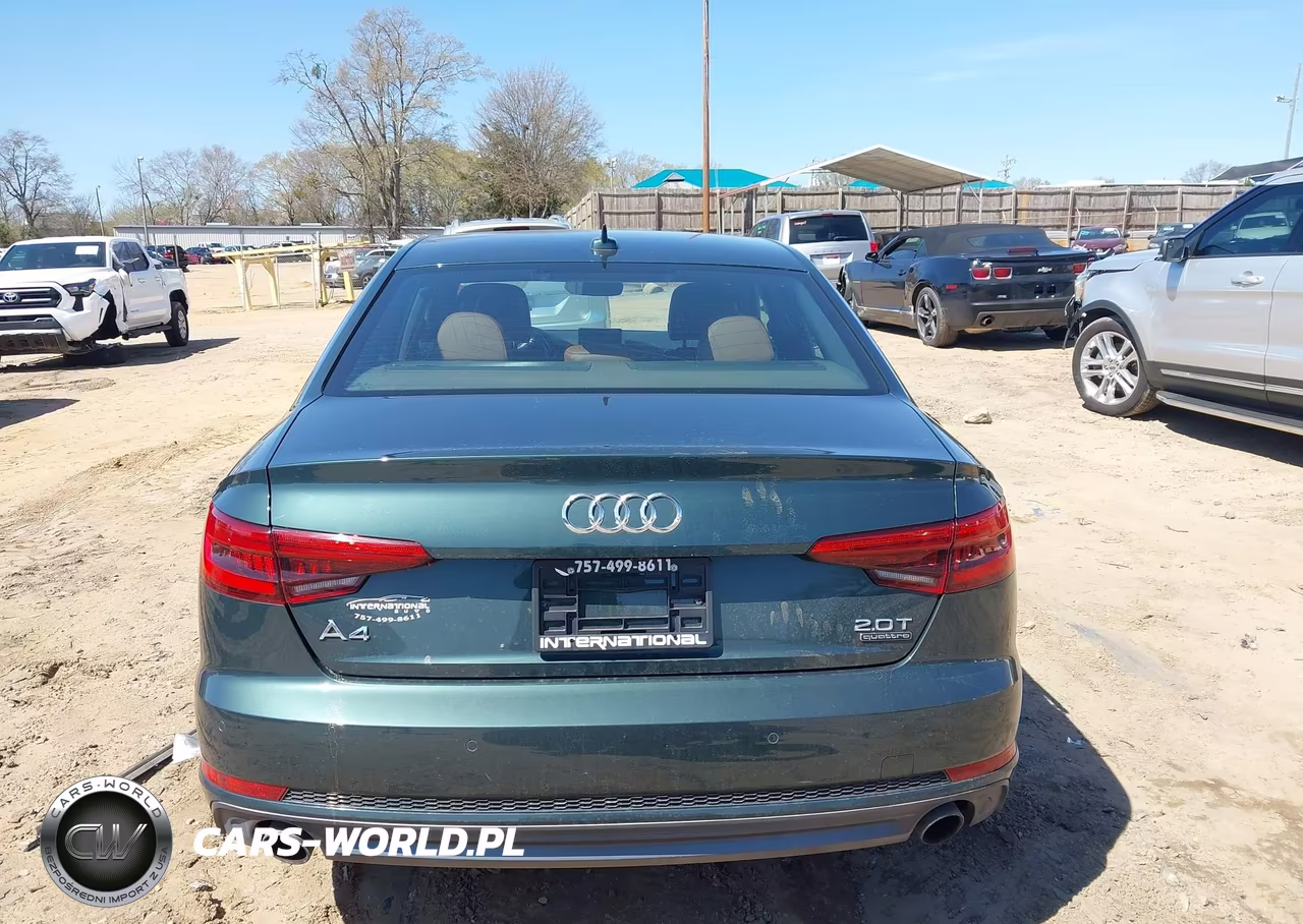 2017 Audi A4 2.0T Premium VIN:WAUENAF48HN019916 - 16