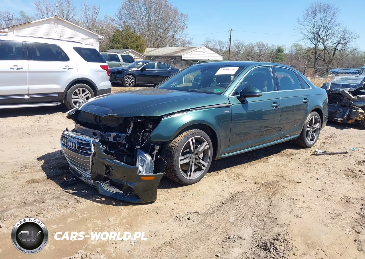 2017 Audi A4 2.0T Premium VIN:WAUENAF48HN019916 - 2
