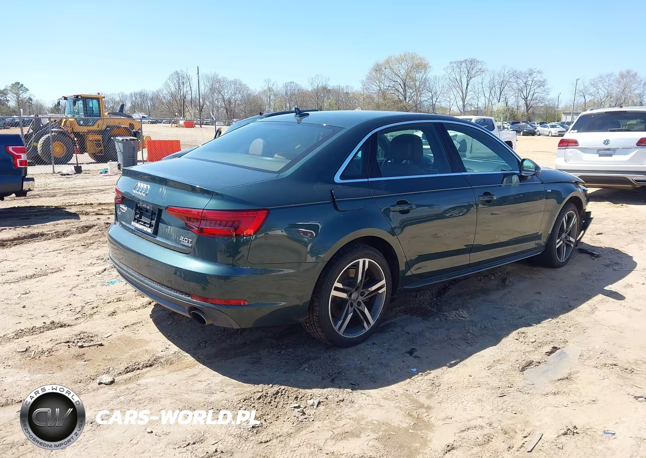 2017 Audi A4 2.0T Premium VIN:WAUENAF48HN019916 - 4