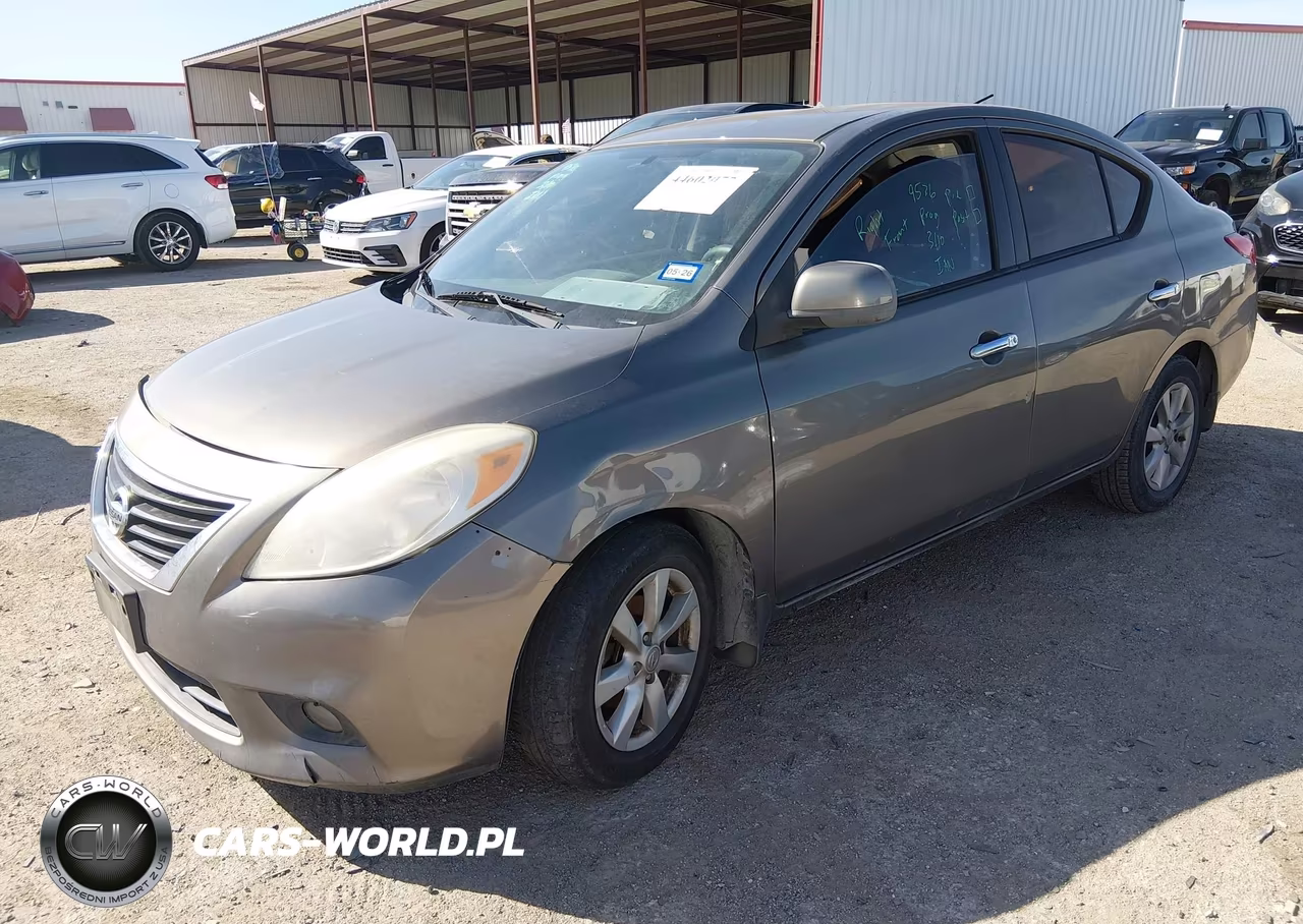 2012 Nissan Versa 1.6 Sl VIN:3N1CN7APXCL907321 - 2